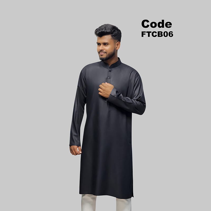 Premium Chinigura Solid Panjabi